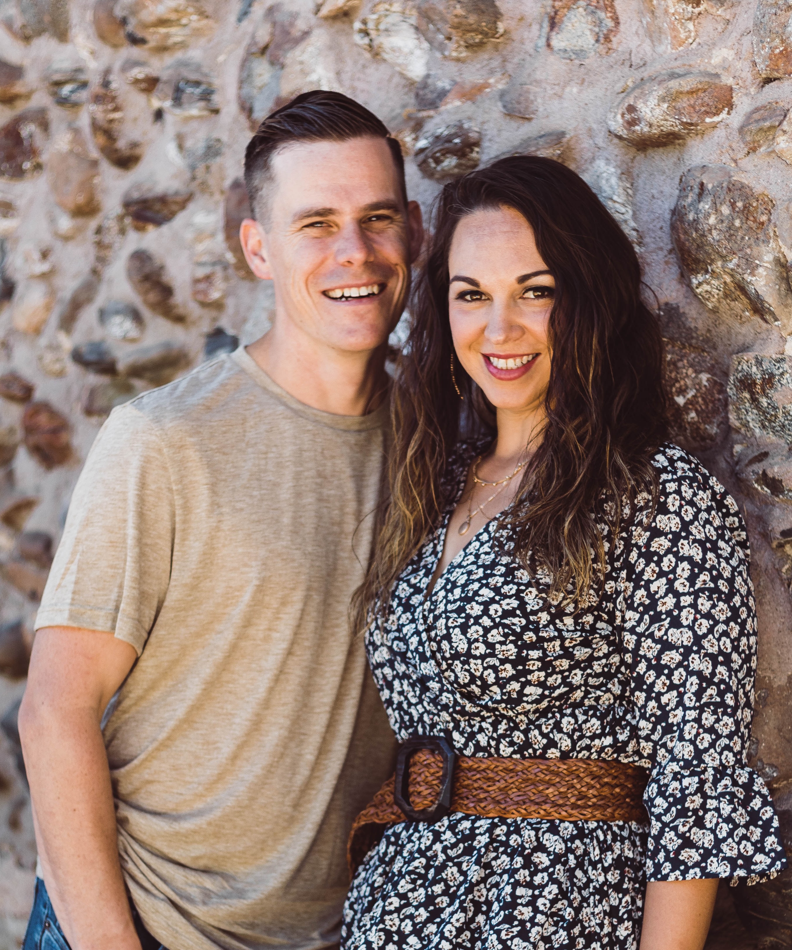 Ben and Brittney Serpell smiling together