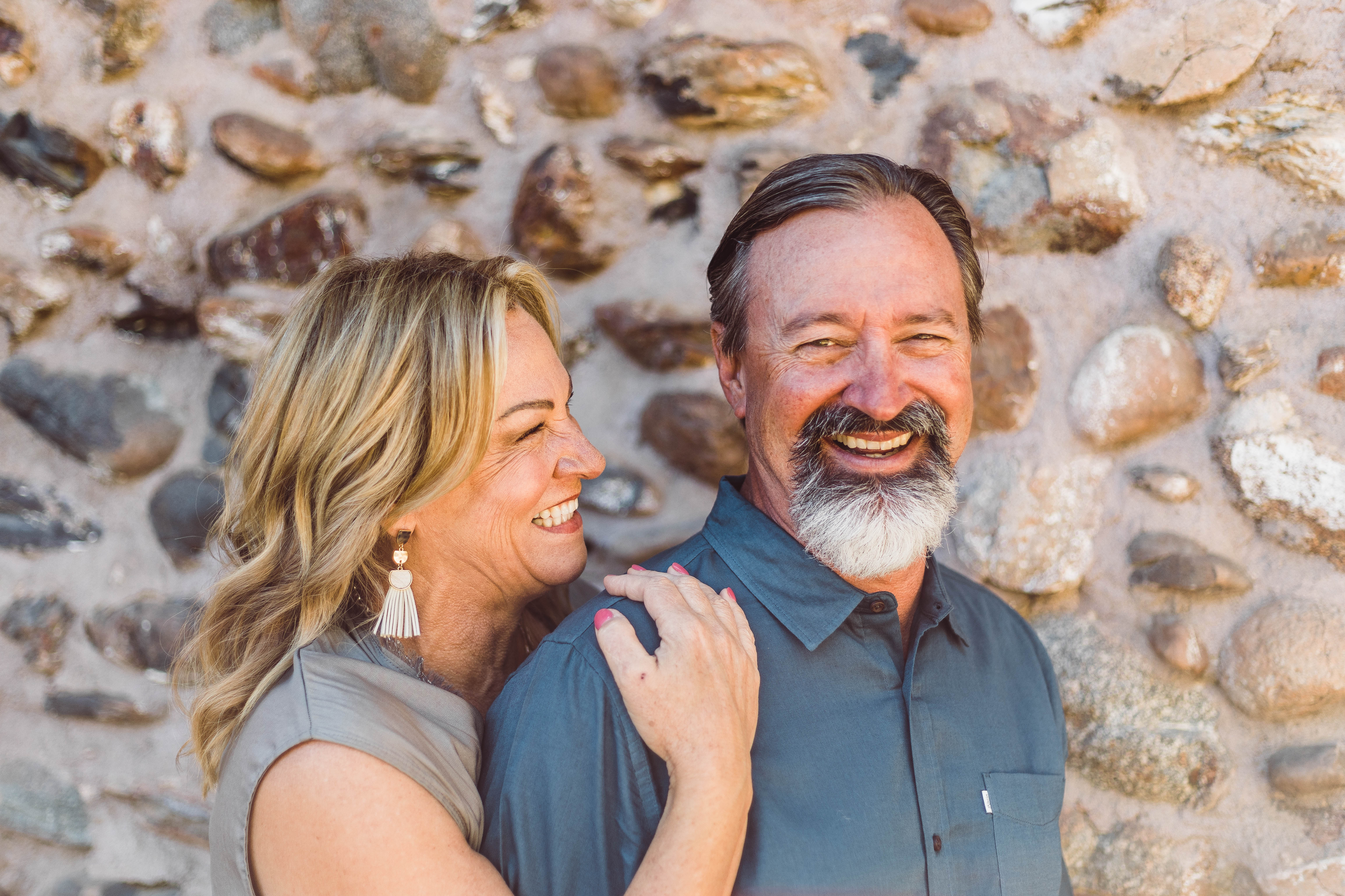 Sheri and Danny Silk smiling together